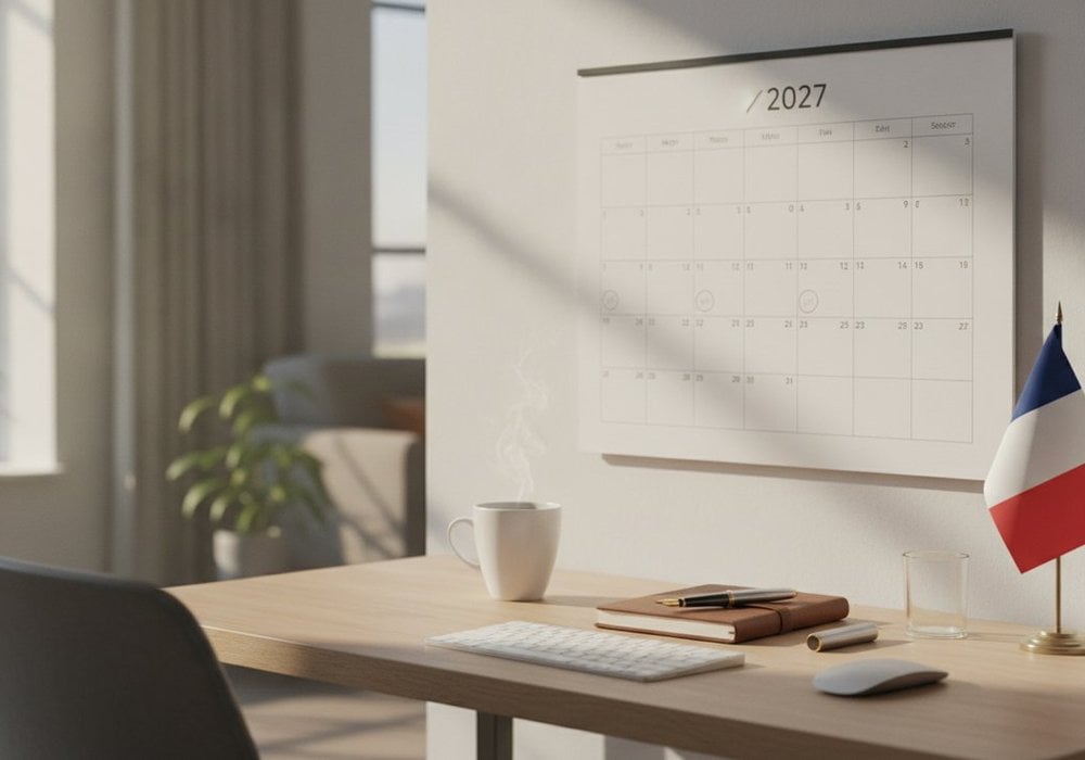 Jours Fériés 2027 en France : Dates, Ponts et Calendrier Complet