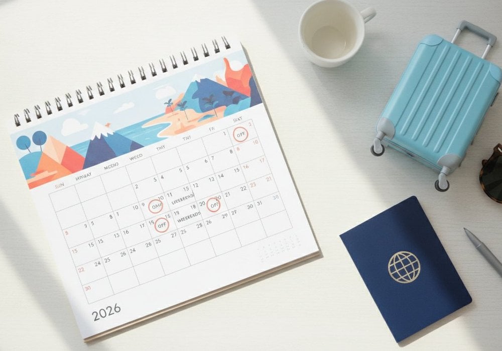 Ponts 2026 : le calendrier complet pour optimiser ses congés