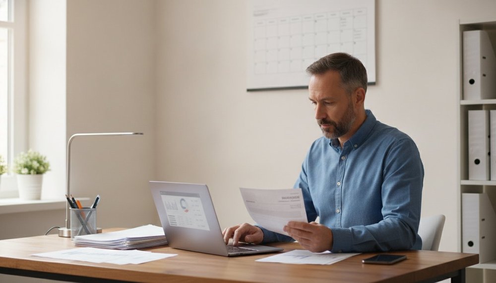 Gestionnaire préparant les virements de paie en tenant compte des jours fériés