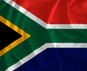 drapeau de l'Afrique du sud