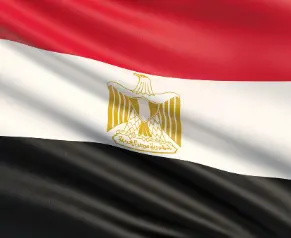 drapeau de l'Egypte