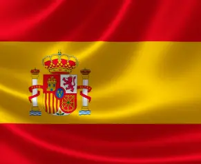 le drapeau de l'Espagne