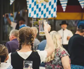 la fête d'Octoberfest