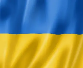 le drapeau de l'Ukraine